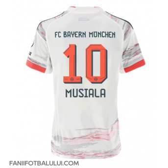 Bayern Munich Jamal Musiala #10 Tricou Fotbal Replică 2025-26 Femei Deplasare